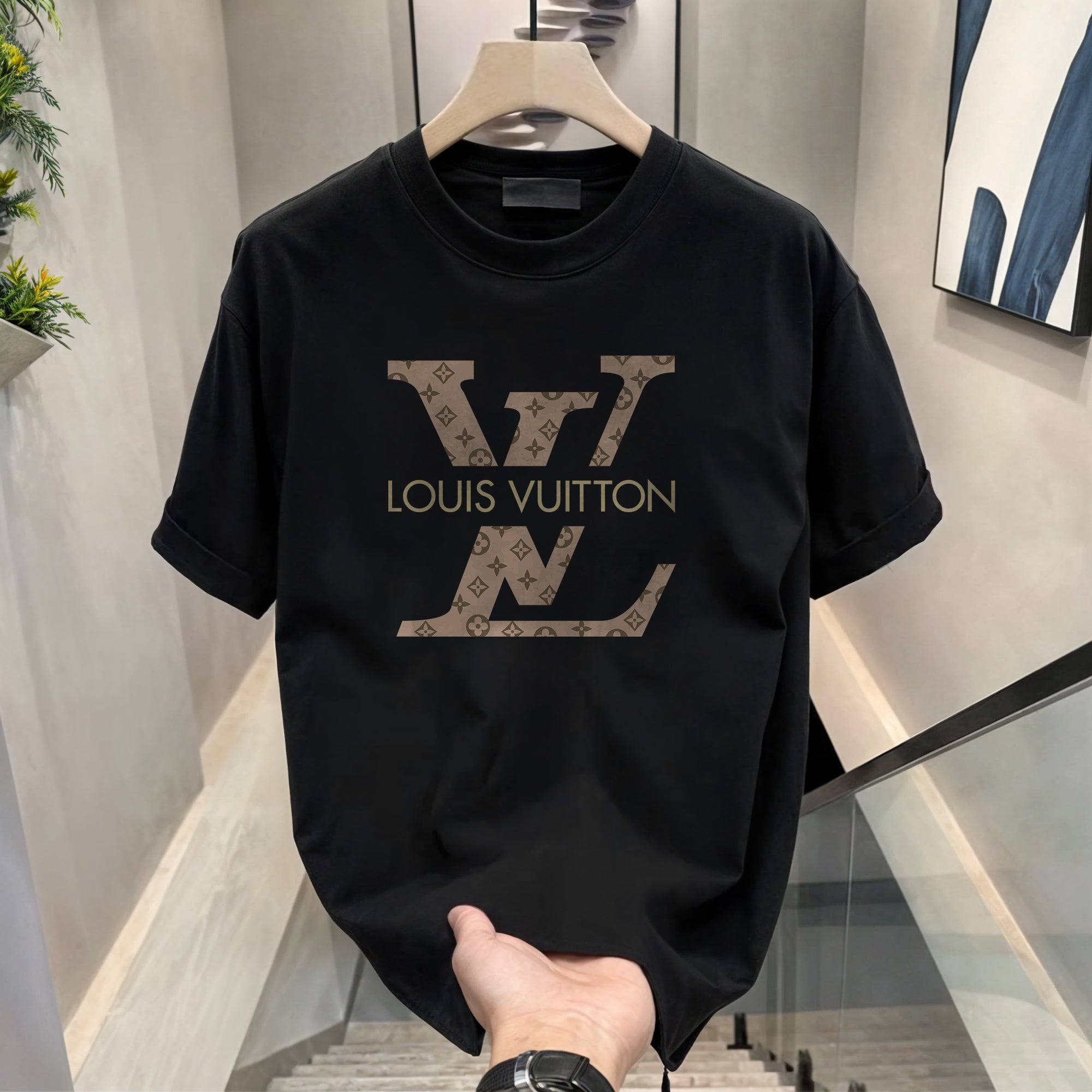 Men's Brand Premium Selling T-Shirt (BD-LV+GUCCI DUCK)